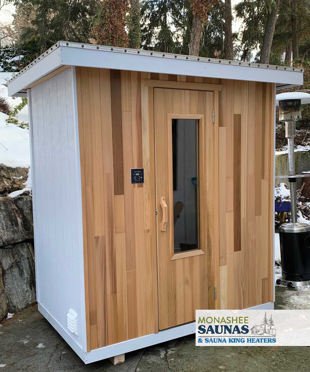Monashee Saunas Classic Cube Outdoor Sauna