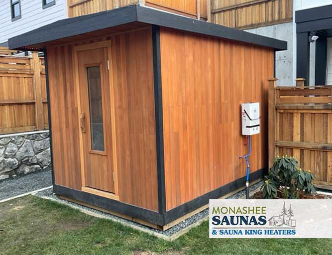 Monashee Saunas Classic Cube Outdoor Sauna