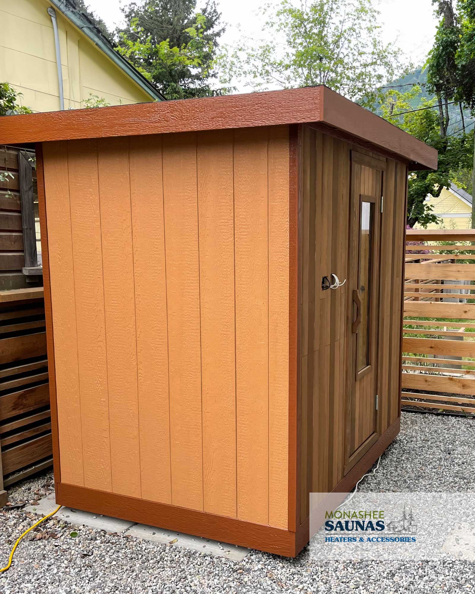 Monashee Saunas Classic Cube Outdoor Sauna